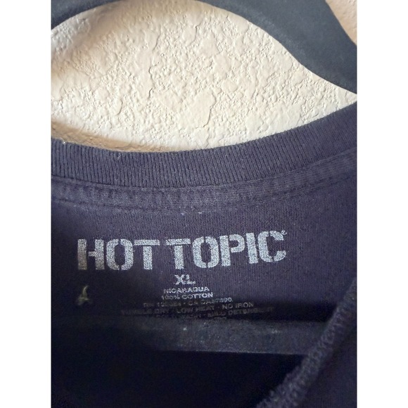 I'm Fine It's Fine Graphic T Shirt Hot Topic Skeleton Men's Small Gothic - Picture 2 of 4